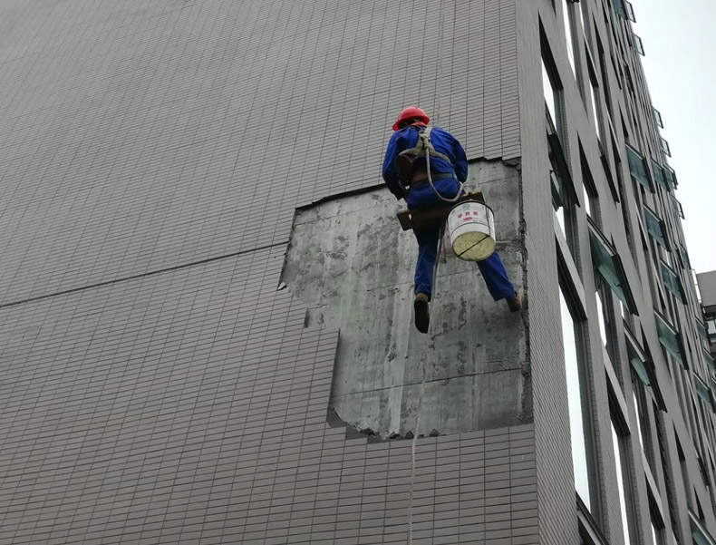 成都高樓外墻維修，瓷磚外墻維修